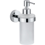 Tesa SMOOZ 40323-00000-00 Zeepdispenser 200 ml Chroom (glanzend),(gesatineerd) - Wit