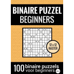 Binaire Puzzel Makkelijk voor Beginners - Puzzelboek met 100 Binairo&apos;s - NR.5