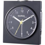 Techno Line Model Q schwarz Wekker Quartz (mat) Alarmtijden: 1 - Zwart