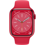 Apple Watch Series 8 Cellular 45 Mm Red/aluminium/red - Zwart