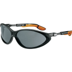 Uvex CYBRIC 9188076 Veiligheidsbril, Oranje DIN EN 166-1, DIN EN 172 - Zwart