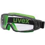 Uvex u-sonic 9308245 Veiligheidsbril Zwart, - Verde