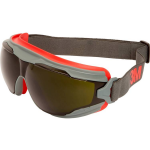 3M™ Goggle Gear 500 GG550SGAF Ruimzichtbril Incl. anticondens-bescherming Rood, DIN EN 166 - Grijs
