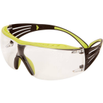 3M™ SecureFit SF401XRAS-GRN Veiligheidsbril Incl. anticondens-bescherming Groen, - Zwart
