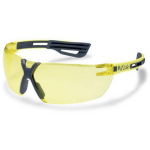 Uvex x-fit pro 9199240 Veiligheidsbril Incl. UV-bescherming, Antraciet - Geel