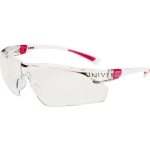 Univet 506UP 506U-03-02 Veiligheidsbril Incl. anticondens-bescherming, Incl. UV-bescherming Wit, DIN EN 166 - Rosa
