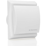 Itho Daalderop Btv Badkamer/Toilet Ventilator Met Timer En Hygro 16x13,7x18,6 cm Wit