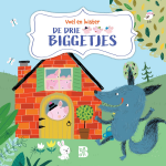 Top1Toys Voelgeluidenboek: De drie biggetjes