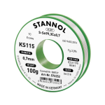 Stannol KS115 Soldeertin, loodvrij Spoel Sn99.3Cu0.7 100 g 0.7 mm