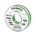 Stannol KS115 Soldeertin, loodvrij Spoel Sn99.3Cu0.7 100 g 1.5 mm