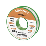 Stannol HS10-Fair Soldeertin Spoel Sn99.3Cu0.7 100 g 0.5 mm