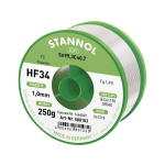 Stannol HF34 1,6% 1,0MM FLOWTIN TC CD 250G Soldeertin, loodvrij Spoel, Loodvrij Sn99.3Cu0.7 250 g 1 mm