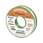 Stannol Kristall 611 Fairtin Soldeertin, loodvrij Loodvrij Sn3.0Ag0.5Cu 100 g 0.5 mm