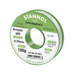 Stannol Kristall 600 Fairtin Soldeertin, loodvrij Loodvrij Sn3.0Ag0.5Cu 100 g 0.7 mm