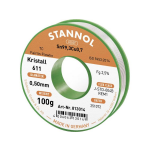 Stannol Kristall 611 Fairtin Soldeertin, loodvrij Loodvrij Sn0.7Cu 100 g 0.5 mm