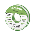 Stannol Kristall 600 Fairtin Soldeertin, loodvrij Loodvrij Sn0.7Cu 100 g 1.0 mm