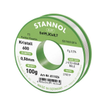 Stannol Kristall 600 Fairtin Soldeertin, loodvrij Loodvrij Sn0.7Cu 100 g 0.5 mm