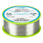 Felder LÃ¶ttechnik ISO-Core Ultra-Clear Sn100Ni+ Soldeertin, loodvrij Spoel Sn99.25Cu0.7Ni0.05 0.250 kg 0.50 mm