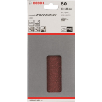 Bosch Expert for Wood 2608605304 Oscillerend schuurpapier Met klittenband, Geperforeerd Korrelgrootte 80 (l x b) 185 mm x 93 mm 10 stuk(s)