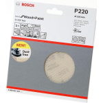 Bosch 2608621167 2608621167 Excenterschuurpapier Korrelgrootte 220 (Ã) 150 mm 5 stuk(s)