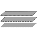 Donau Elektronik MS03 3 zaagbladen voor ontwerpers mes