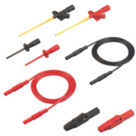 SKS Hirschmann PMS 2600 Veiligheidsmeetsnoerenset [Banaanstekker 4 mm - Banaanstekker 4 mm] 1.00 m Zwart, - Rood