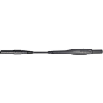 StÃ¤ubli XSMS-419 Veiligheidsmeetsnoer [Banaanstekker 4 mm - Banaanstekker 4 mm] 1.00 m - Zwart