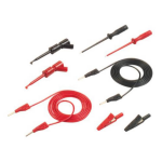 SKS Hirschmann PMS 2 Meetsnoerenset [Stekker 2 mm - Stekker 2 mm] 1.00 m Zwart, - Rood
