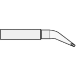 Weller XNT HX Soldeerpunt Beitelvorm, gebogen Grootte soldeerpunt 0.8 mm Inhoud: 1 stuk(s)