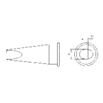 Weller LHT-D Soldeerpunt Platte vorm Grootte soldeerpunt 4.7 mm Inhoud: 1 stuk(s)