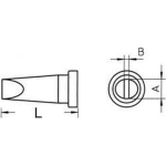 Weller LT-A Soldeerpunt Beitelvorm, recht Grootte soldeerpunt 1.6 mm Inhoud: 1 stuk(s)