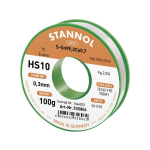 Stannol HS10 2,5% 0,3MM SN99,3CU0,7 CD 100G Soldeertin, loodvrij Loodvrij, Spoel Sn99.3Cu0.7 100 g 0.3 mm