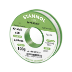 Stannol Kristall 600 Fairtin Soldeertin, loodvrij Loodvrij Sn0.7Cu 100 g 0.7 mm