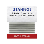 Stannol HS10 Soldeertin, loodvrij Loodvrij Sn0.7Cu 6 g 1.0 mm