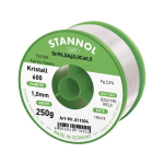 Stannol Kristall 600 Fairtin Soldeertin, loodvrij Loodvrij Sn3.0Ag0.5Cu 250 g 1.0 mm