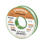 Stannol Kristall 611 Fairtin Soldeertin, loodvrij Loodvrij Sn3.0Ag0.5Cu 100 g 0.3 mm