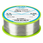 Felder LÃ¶ttechnik ISO-Core Ultra-Clear Sn100Ni+ Soldeertin, loodvrij Spoel Sn99.25Cu0.7Ni0.05 0.250 kg 0.75 mm