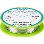 Felder LÃ¶ttechnik ISO-Core Clear SAC305 Soldeertin Spoel Sn96.5Ag3Cu0.5 0.100 kg 1 mm