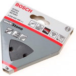 Bosch Best for Stone 2608605200 Delta schuurpapier Met klittenband, Geperforeerd Korrelgrootte 1200 Hoekmaat 93 mm 5 stuk(s)