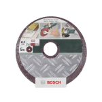 Bosch 2609256243 Schuurpapier voor schuurschijf Korrelgrootte 24 (Ã) 115 mm 5 stuk(s)