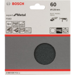 Bosch 2608608Y14 2608608Y14 Schuurpapier Korrelgrootte 60 (Ã) 125 mm 5 stuk(s)
