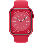 Apple Watch Series 8 45 Mm Red/aluminium - Zwart