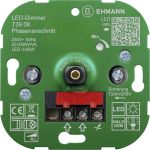 Ehmann 3900x0800 Dimmer (inbouw) Geschikt voor lampen: LED-lamp, Spaarlamp, Halogeenlamp, Gloeilamp