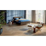 Karlsson Boxspring Attraktiv Lykka Vlak Met Gestoffeerd Matras - 200 x 210 cm - cappuccino