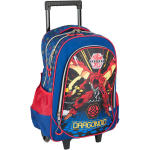 Bakugan Trolley Rugzak Dragonoid Jongens 15 X 35 X 46 Cm - Blauw