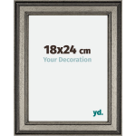 Your Decoration Liverpool Houten Fotolijst 18x24cm Zilver