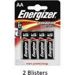 Energizer 8 Stuks (2 Blisters A 4 Stuks) Aa Alkaline Power 1.5v