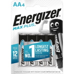 Energizer Batterijen Max Plus Aa, Blister Van 4 Stuks 12 Stuks