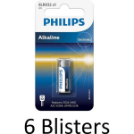 Philips 6 Stuks (6 Blisters A 1 St) Lr3/b Minicells Alkaline Batterij