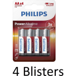 Philips 16 Stuks (4 Blisters A 4 St) Power Alkaline Aa